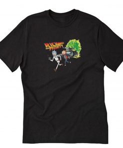 Rick and Morty Back to the Future T-Shirt PU27