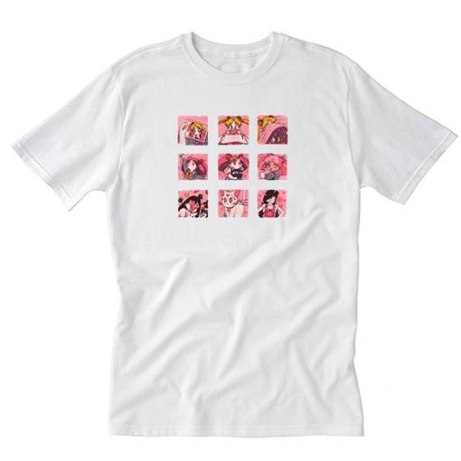 Sailor Moon Grid T-Shirt PU27