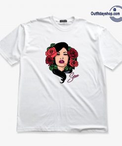 Selena Quintanilla Red Rose T-Shirt AA