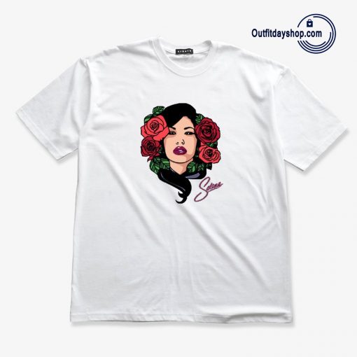 Selena Quintanilla Red Rose T-Shirt AA