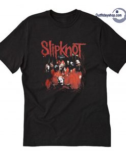 Slipknot Group Shot Corey Taylor Joey Jordison T-Shirt ZA