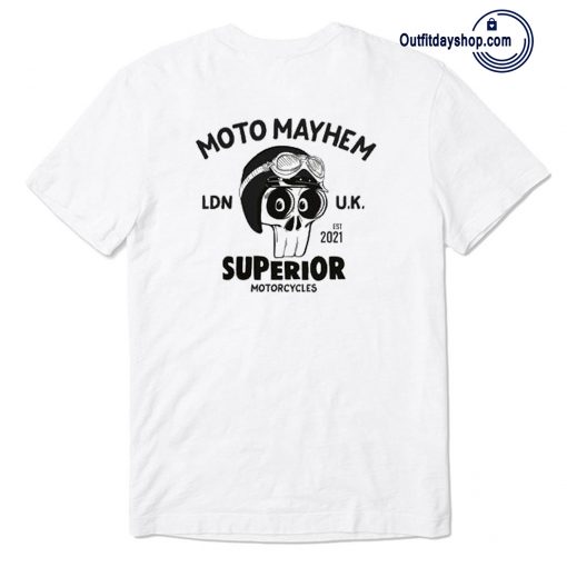 Superior Motorcycles Skull T-Shirt AA