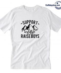Support Wildlife Raise Boys T-Shirt AA