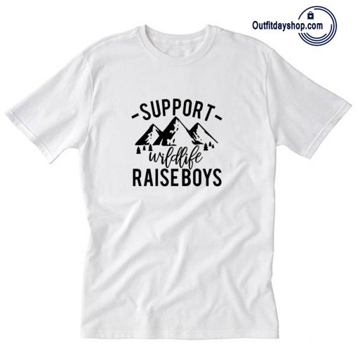 Support Wildlife Raise Boys T-Shirt AA