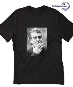 Anthony Bourdain smoking T-Shirt ZA