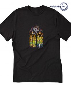 Banksy Stained Glass Window Graffiti T Shirt ZA