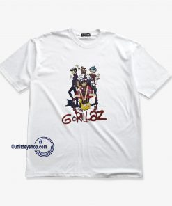 Gorillaz rusell Hobbs Cotton Tee T-Shirt ZA