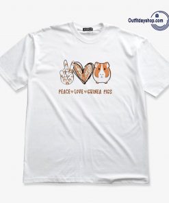 Peace Love Guinea Pigs T-Shirt ZA