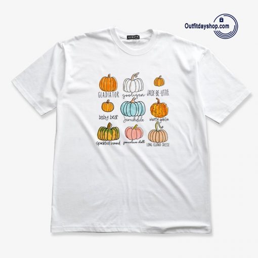 Pumpkin Varieties T-Shirt ZA