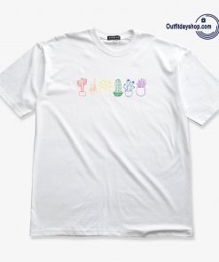 Rainbow Succulent T-Shirt ZA