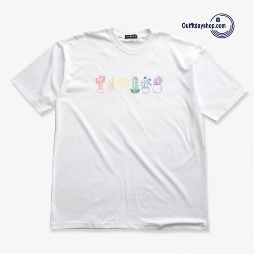 Rainbow Succulent T-Shirt ZA