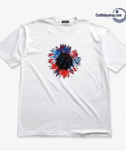 USA Sunflower T-Shirt ZA