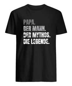 2021 Best Dad in the World Papa Man Myth Legend Shirt ZA