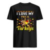Beautiful Pre-K Teacher Loves Turkeys shirt ZA