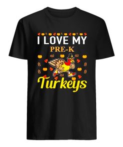 Beautiful Pre-K Teacher Loves Turkeys shirt ZA