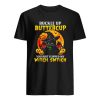 Cat Buckle Up Buttercup You Just Flipped My Witch Switch T-Shirt ZA
