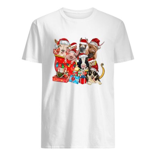 Christmas Farm Animals shirt ZA