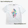 Chrome Hearts Multi Color Cross Cemetery T-Shirt ZA