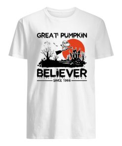 Great Pumpkin Believer Since 1966 Halloween shirt ZA