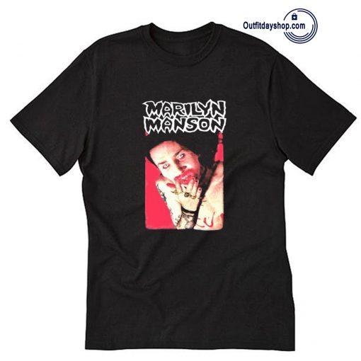 NEW Marilyn Manson I Am THE GOD T-Shirt ZA