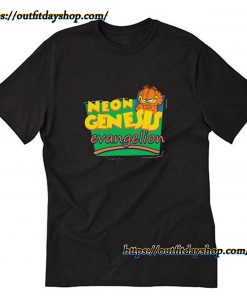 Neon Genesis Evangelion Garfield T-Shirt ZA