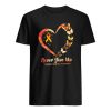 Never Give Up Multiple Sclerosis Awareness T-Shirt ZA