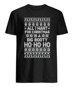 OnCoast Big Booty Hoe Ho Ho Ho Naughty Ugly Christmas shirt ZA