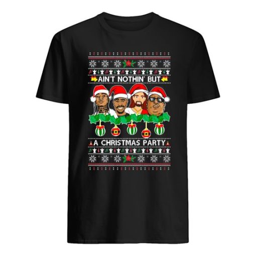 OnCoast Christmas Party Jesus Ugly Christmas Shirt ZA