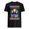 OnCoast Cocaine Santa Walmart 'Let It Snow' Meme Ugly Christmas Shirt ZA