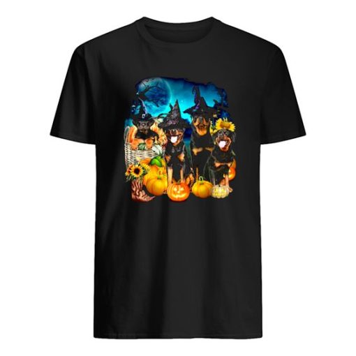 Rottweiler Fall Night T-Shirt ZA