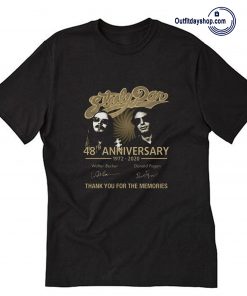 Steely Dan 48th Anniversary 1972-2020 T Shirt ZA