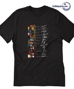 Supernatural All Members Signature T-Shirt ZA