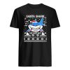 Ugly Christmas Sweater Santa Shark Ho Ho Ho shirt ZA