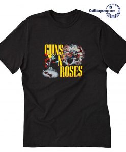 Vintage Guns N Roses Rape Scene 1987 Tour T Shirt ZA