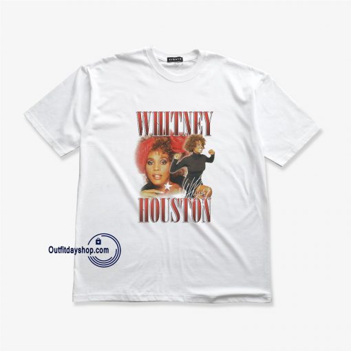 Whitney Houston 90s Homage Official Tee T-Shirt ZA