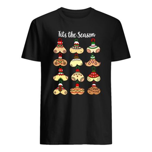 tit's the seasom Boobs Ugly Christmas Shirt ZA