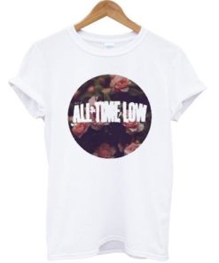 All Time Low Floral Band Merch T-shirt ZA