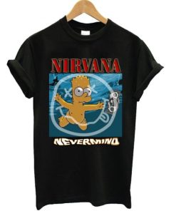 Bart Simpson Nirvana Nevermind T-shirt ZA