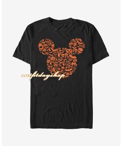 Disney Mickey Mouse Mouse Ears Halloween Icons T-Shirt ZA