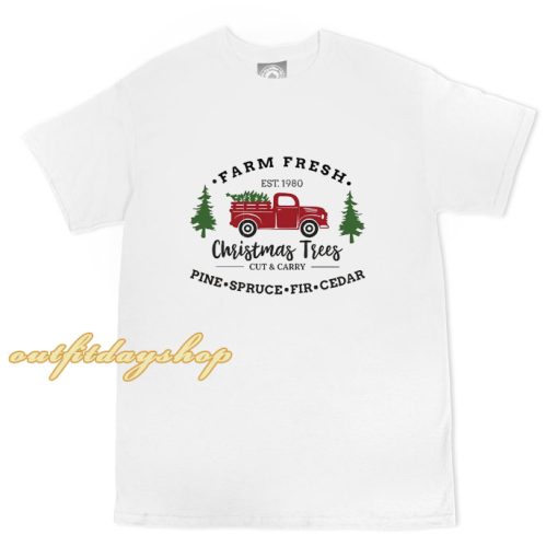 Farm Fresh Christmas Tree T-Shirt ZA