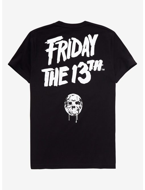 Friday The 13th Jason Two-Sided T-Shirt BACK ZA