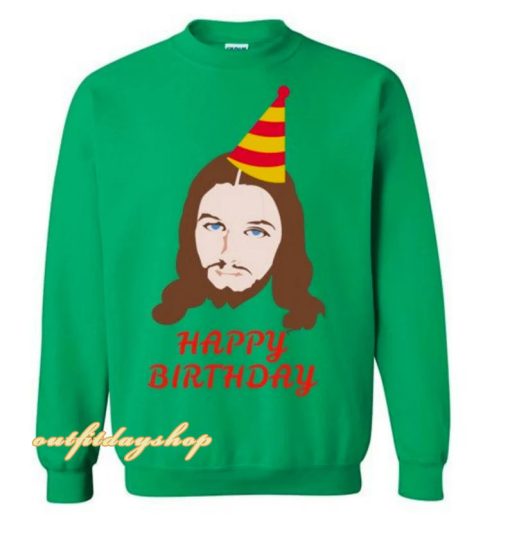 Funny Jesus Sweater for Christmas Party Ugly Sweatshirt ZA