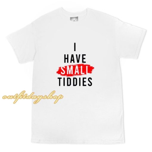 I have small tiddies T-Shirt ZA