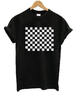 Kristen Stewart Checkerboard T-shirt ZA