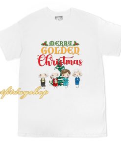 Merry Golden Christmas T-Shirt ZA