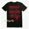 Nightmare On Elm Street Freddy Cosplay T-Shirt ZA