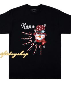 Personalized Nana Christmas T-Shirt ZA