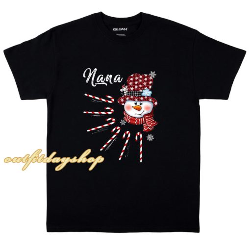 Personalized Nana Christmas T-Shirt ZA