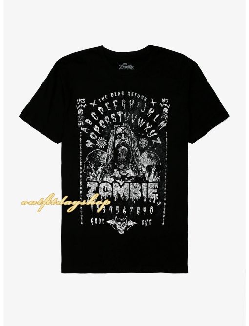 Rob Zombie Dead Return Spirit Board T-Shirt ZA