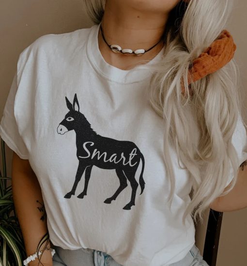 Smart Ass Donkey SmartAss Soft Unisex Shirt ZA